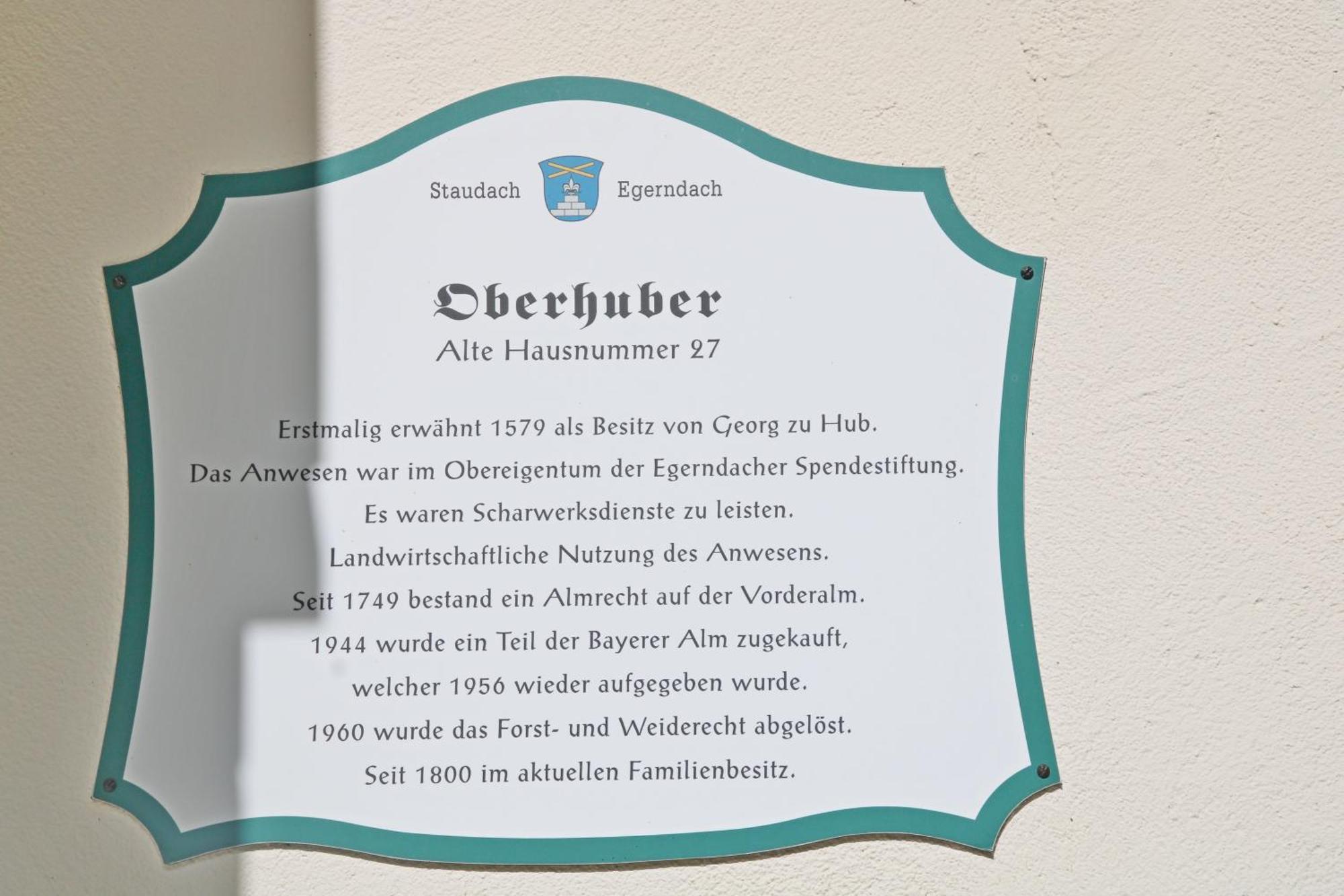 Ferienhof Oberhuber Staudach-Egerndach Eksteriør billede
